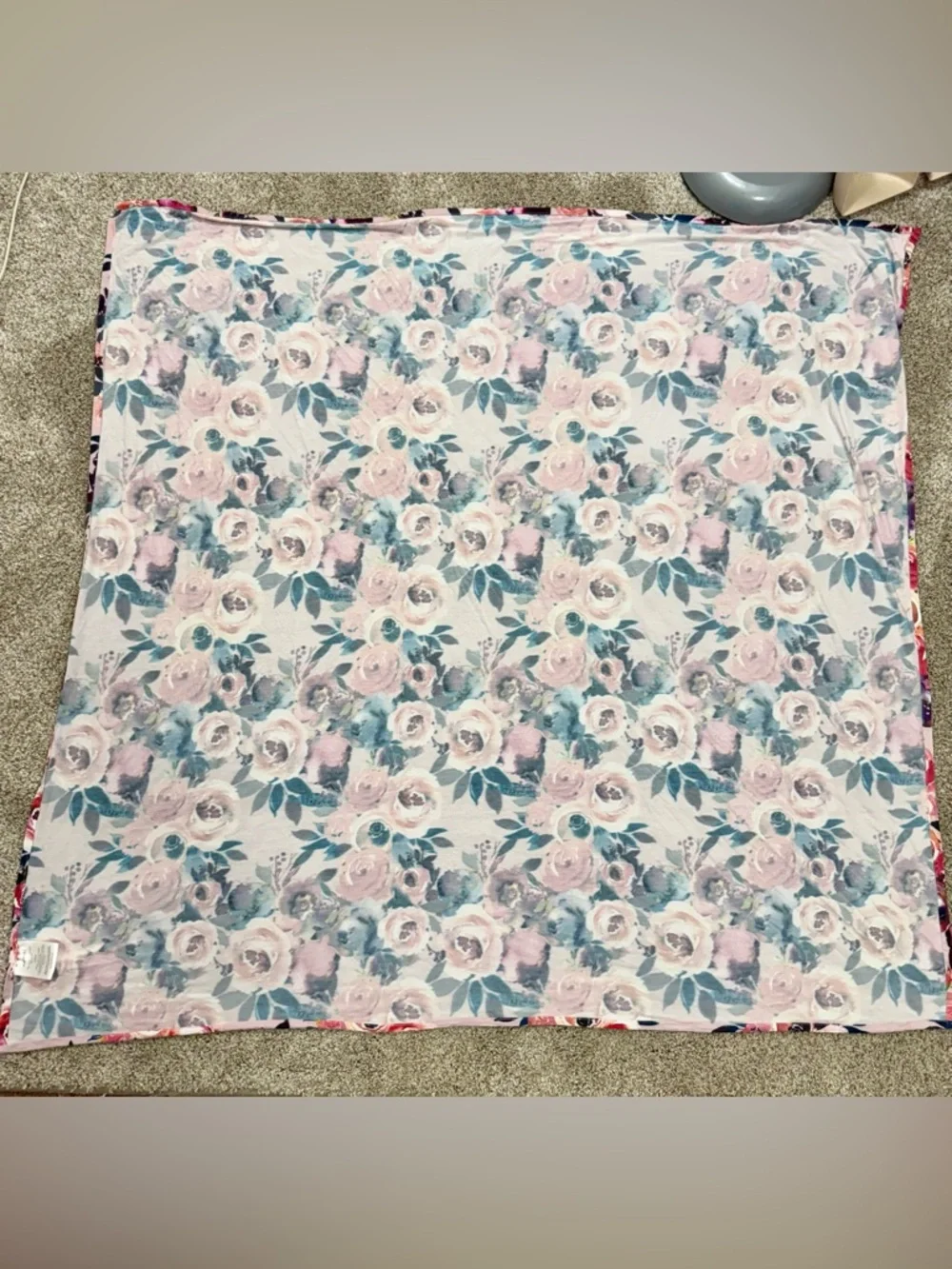 Posh Peanut Dusty Rose Swaddle Blanket - Picture 5 of 5